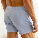 Mayfair Check Boxer Shorts – Ice Blue 3